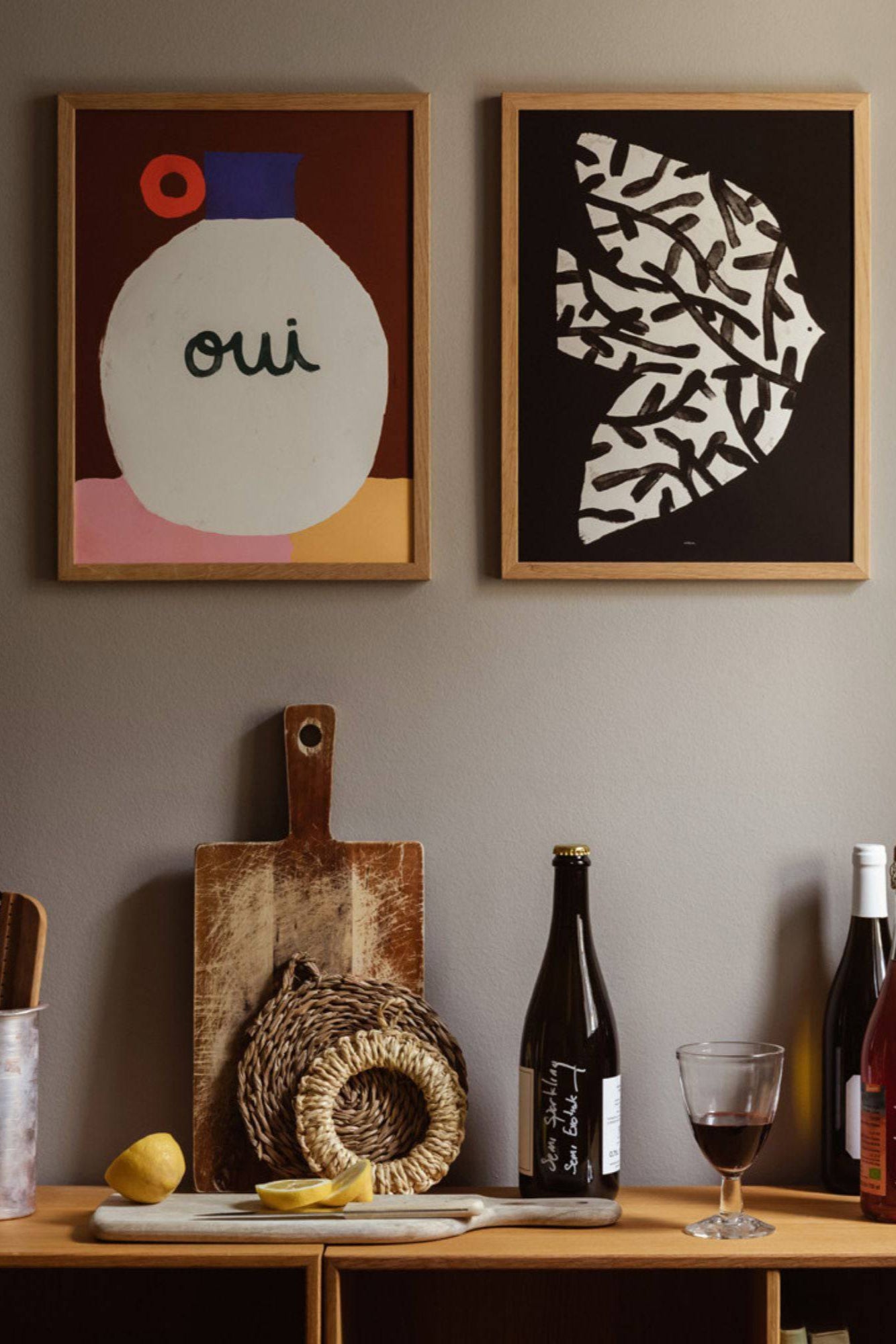 Vase Oui - Art Print by The Poster Club - THAT COOL LIVING