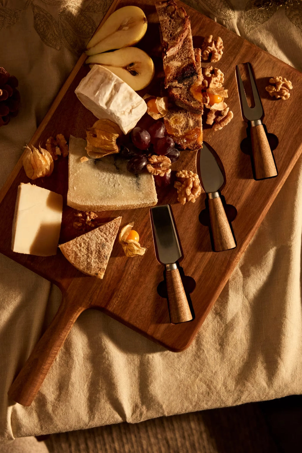 Teppa Cheese Cutting Board & Knife Set - THAT COOL LIVING