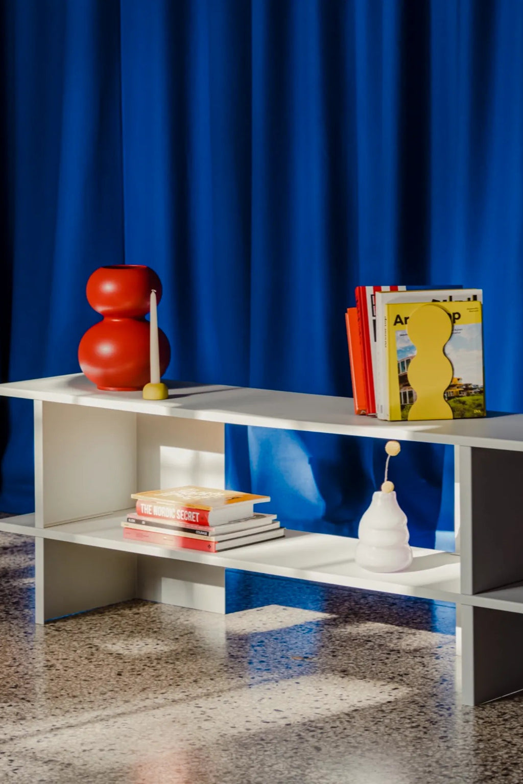 Handcrafted Tuga Vase with a sleek and modern silhouette, perfect for any decor