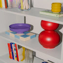  Vilu Bowl being used as a decorative piece on a living room shelf 