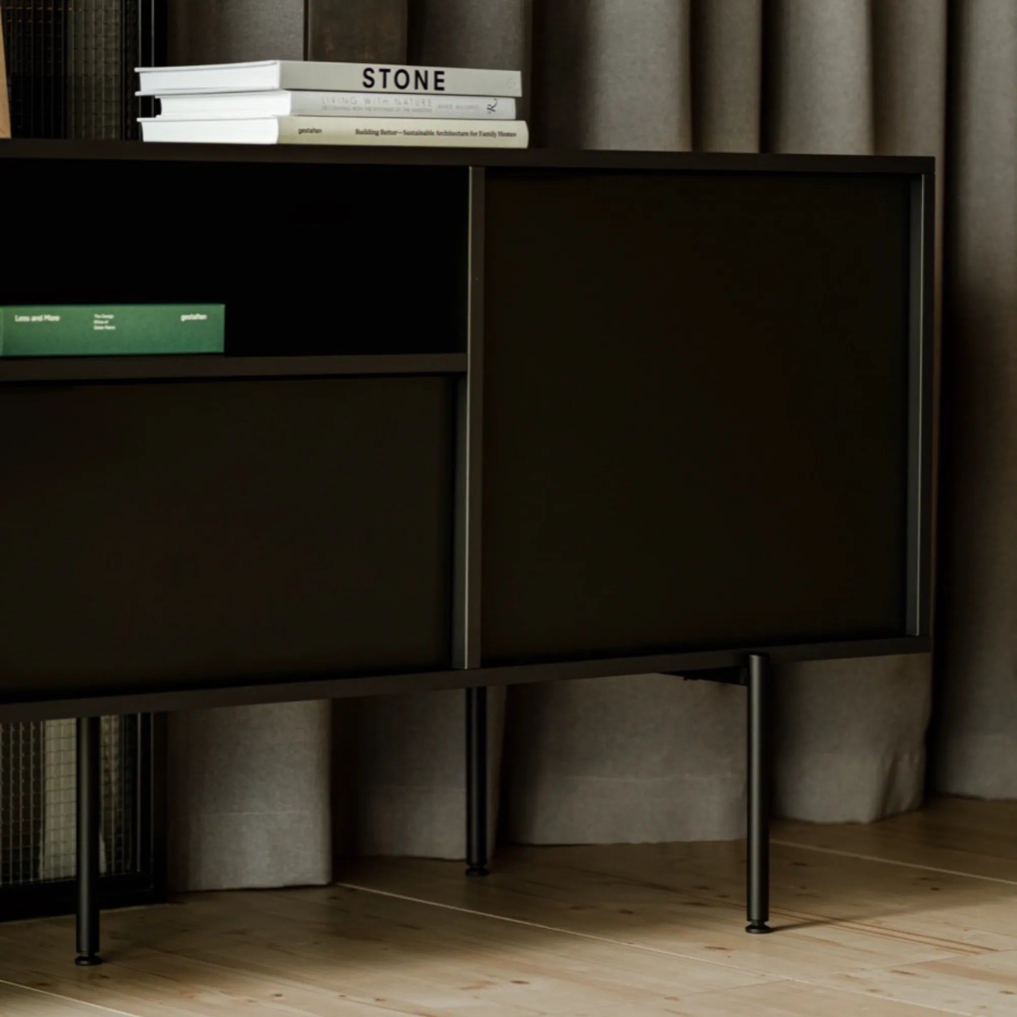 Sleek and sophisticated sideboard with ample storage for various items