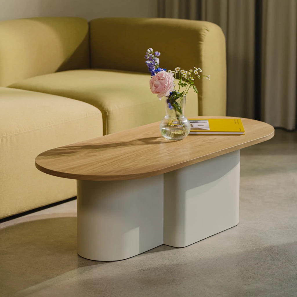  Contemporary Looi Coffee Table with unique geometric shape