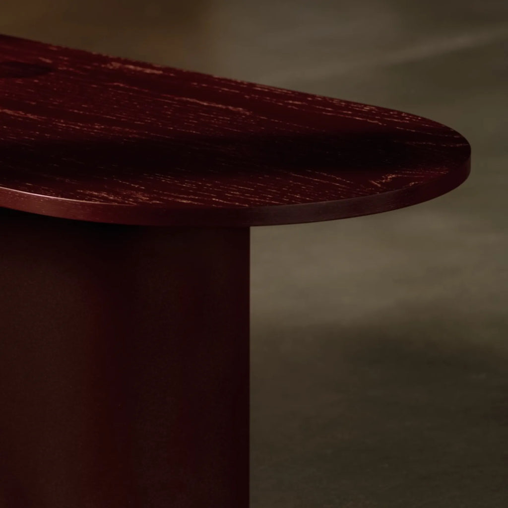  Looi Coffee Table in Scandinavian style with clean white finish