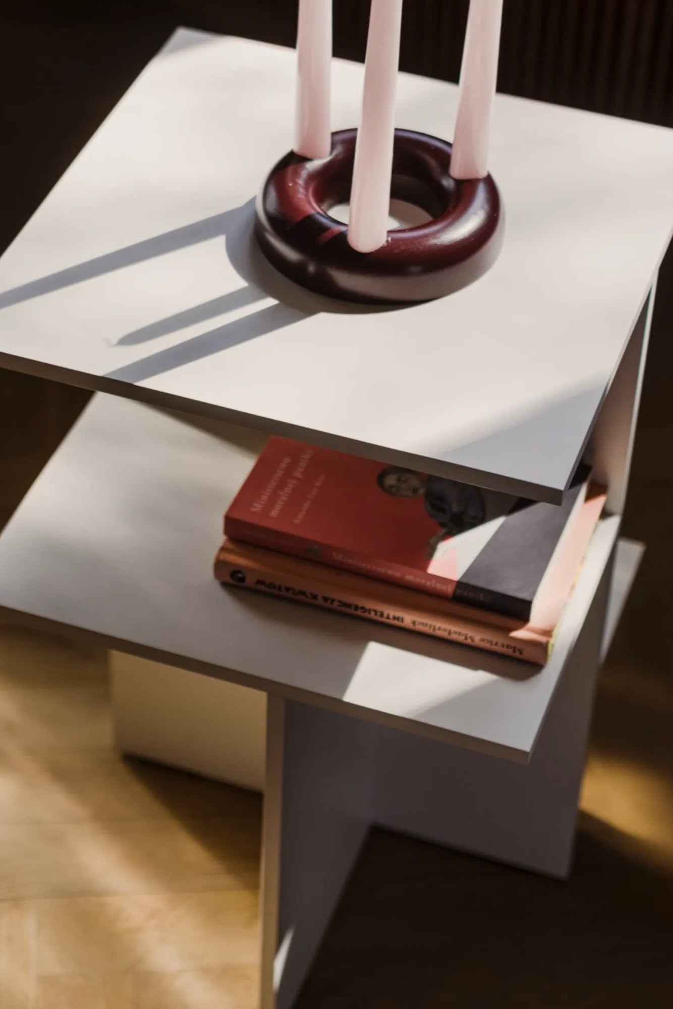 Atik Bedside Table with clean lines and minimalist design