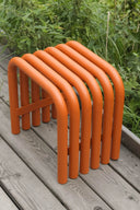  Nokk Stool with Durable and Sturdy Construction in Natural Oak Wood