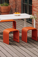  Angular view of Nokk Stool, highlighting its versatile and stylish appearance