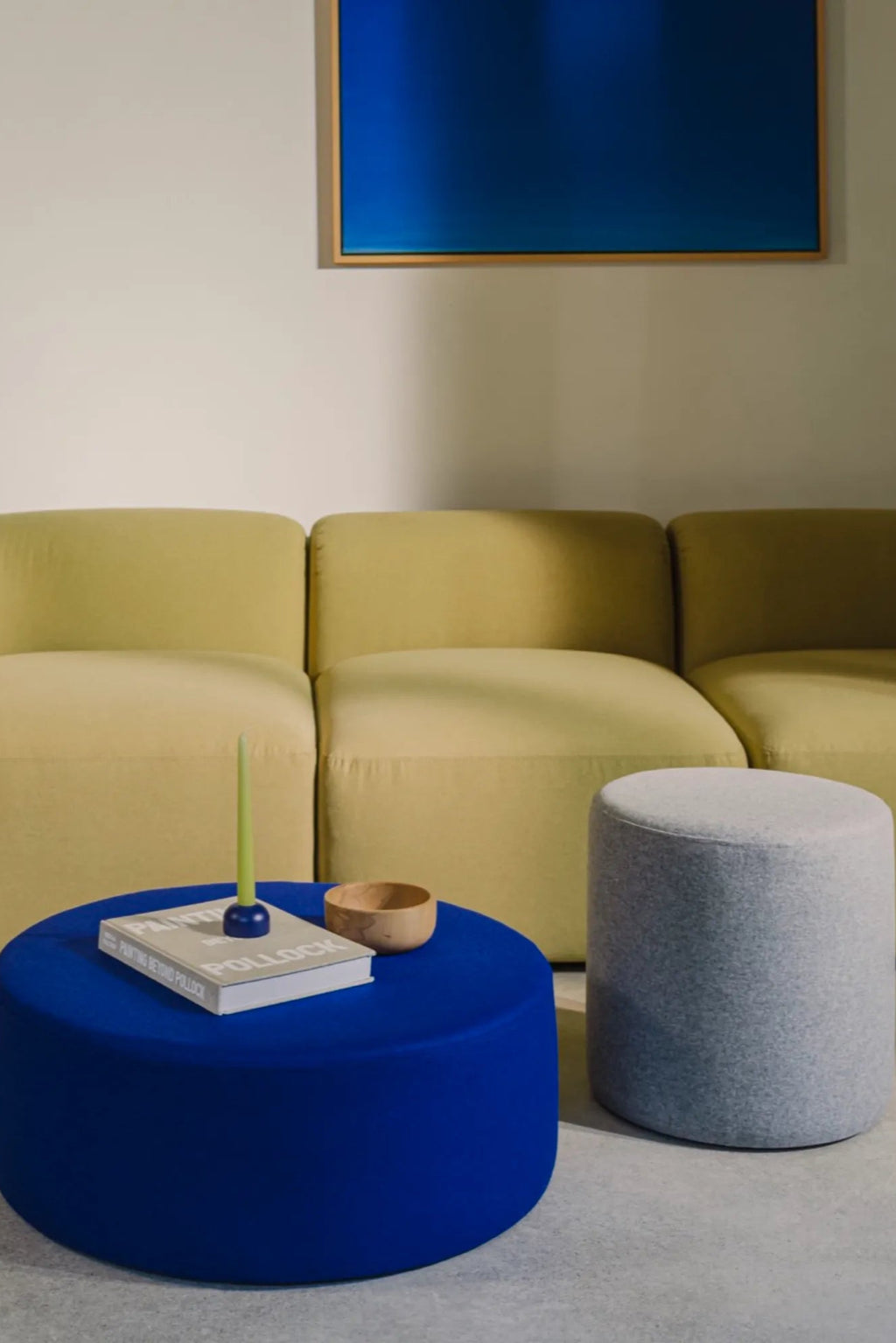 Folk Pouf - Tall with a sturdy and durable construction