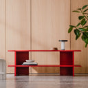 Versatile Hes Shelving Unit with multiple tiers to display books, decor, and more in style
