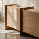 Hido Sideboard in walnut finish with mid-century modern style
