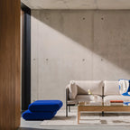  Taso Pouf in rich emerald green fabric, a luxurious addition to any room