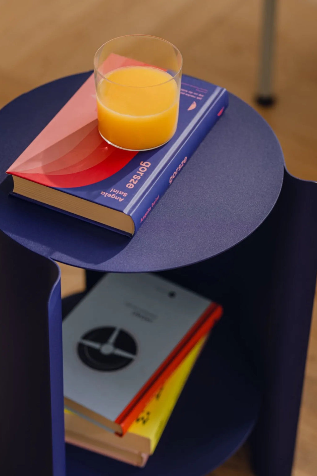 Modern minimalist design with sleek wooden finish, perfect for a contemporary living room decor - Wa Side Table