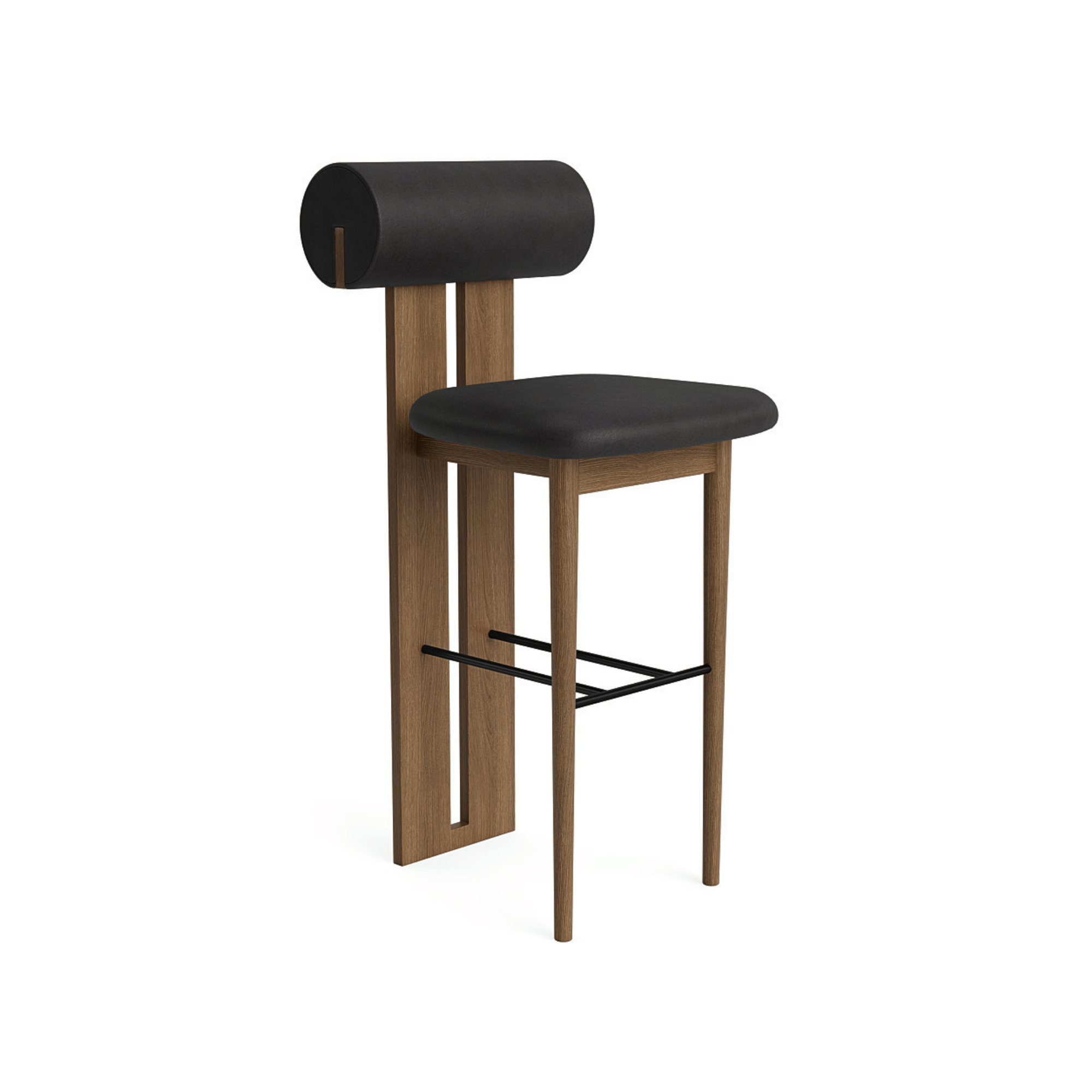 Hippo Bar Chair - Leather - THAT COOL LIVING