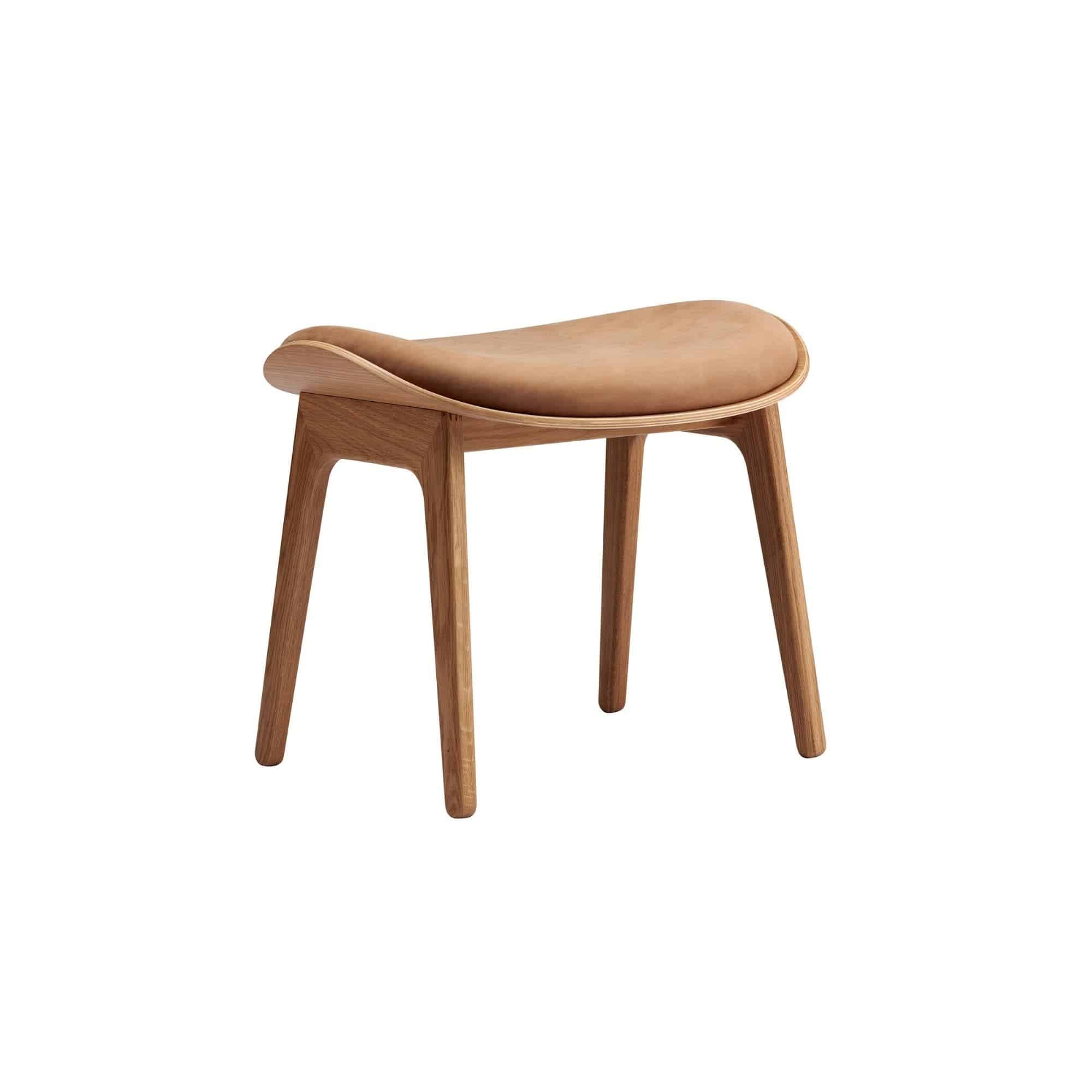 Elephant Lounge Stool - Leather - THAT COOL LIVING