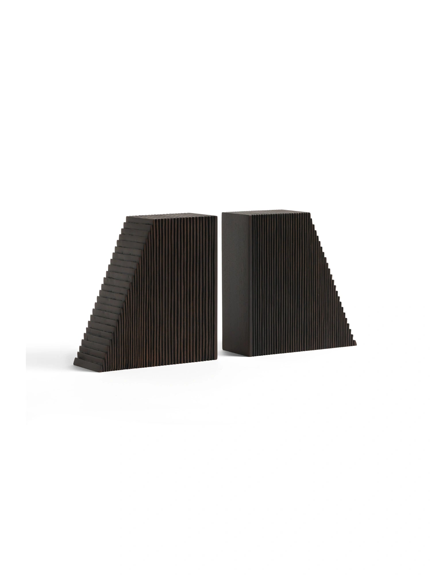 Grooves Bookends by Ethnicraft - THAT COOL LIVING