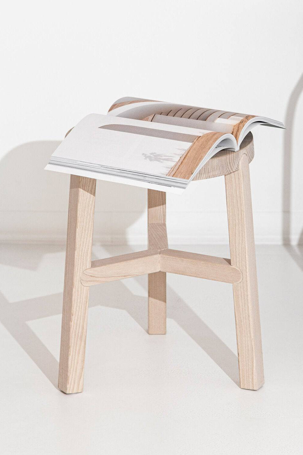 Glyph Stool - Beech by Porventura - THAT COOL LIVING