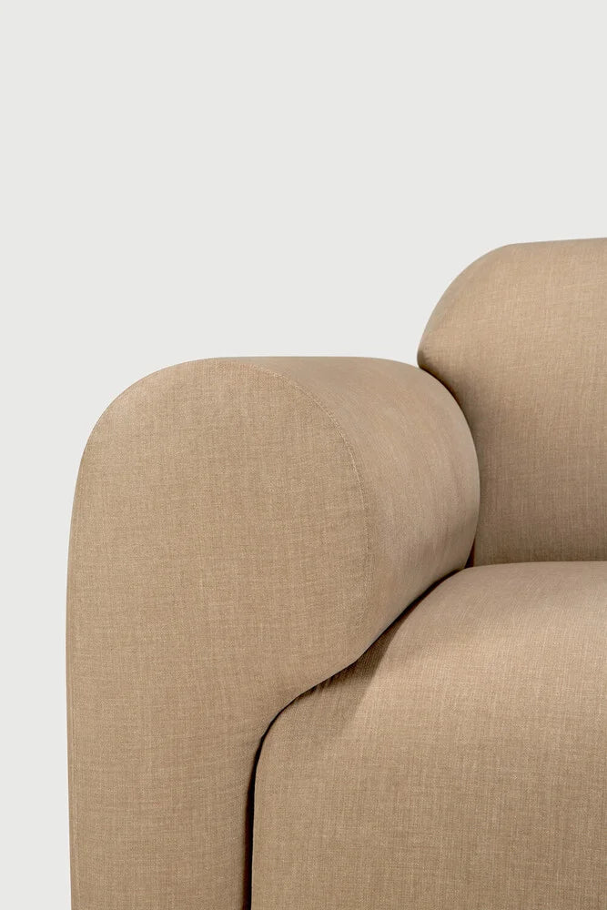 Bulky Sofa Module - End Seater with R Arm by Ethnicraft - THAT COOL LIVING