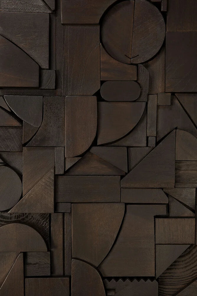 Bricks Wall Art by Ethnicraft - THAT COOL LIVING