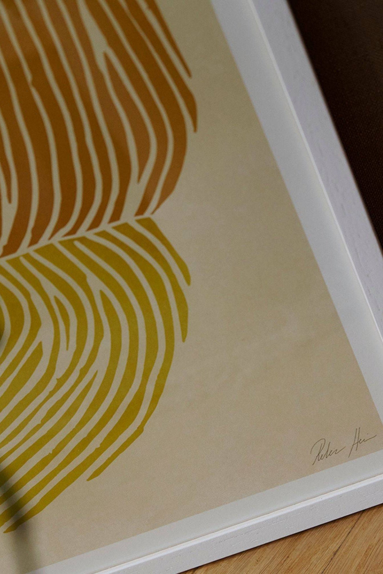 Yellow Reef - Art Print by The Poster Club - THAT COOL LIVING