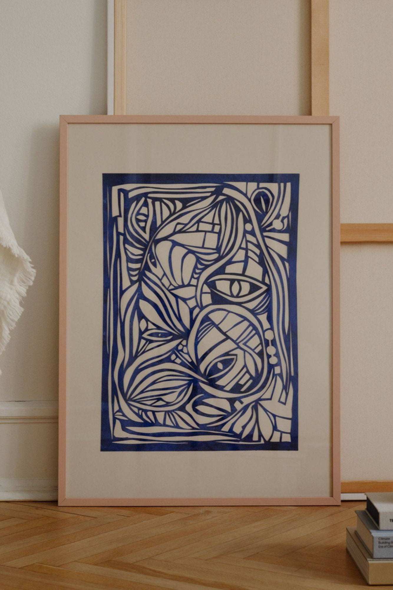 Wonderland Blue - Art Print by The Poster Club - THAT COOL LIVING