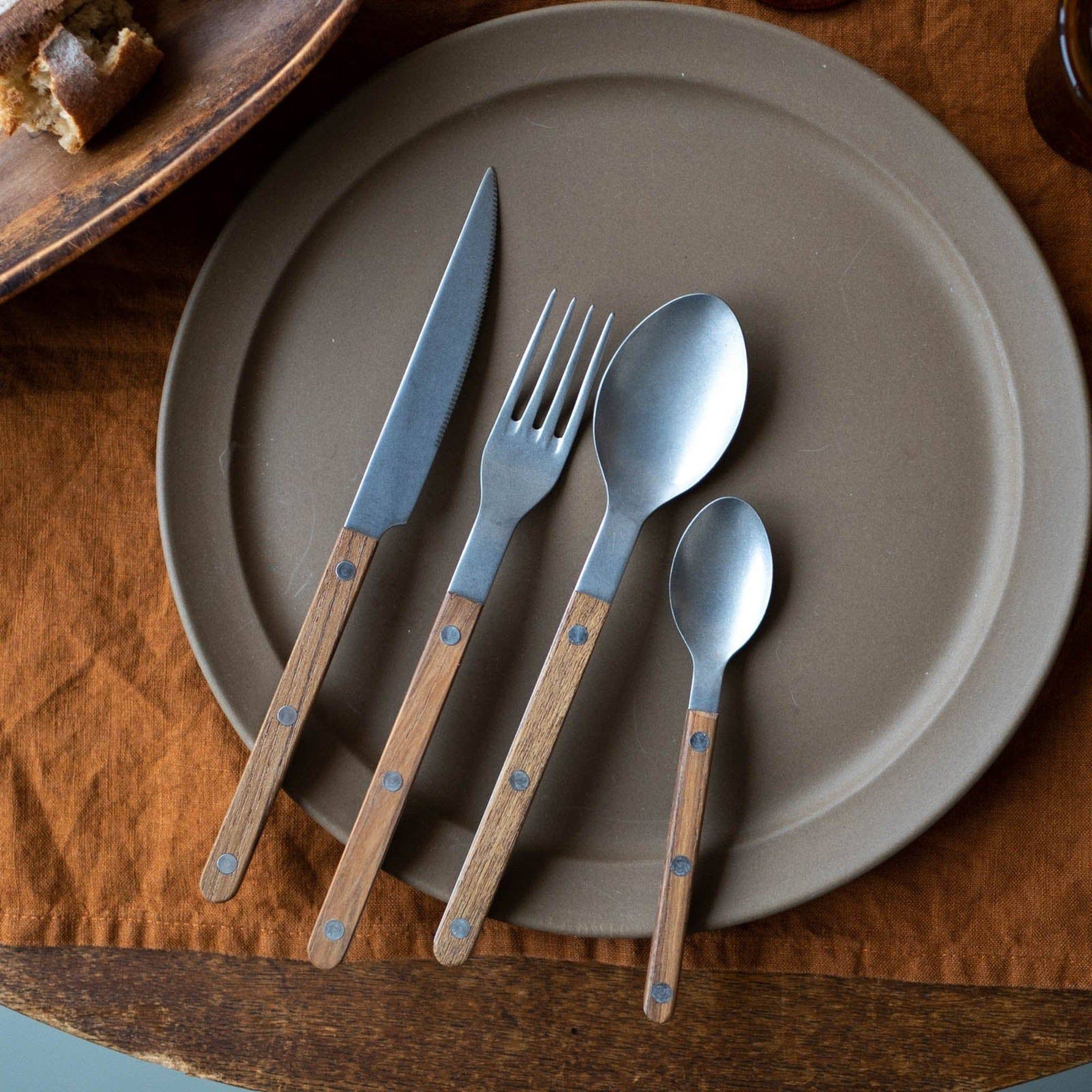 Bistrot Cutlery Set - Teak - THAT COOL LIVING