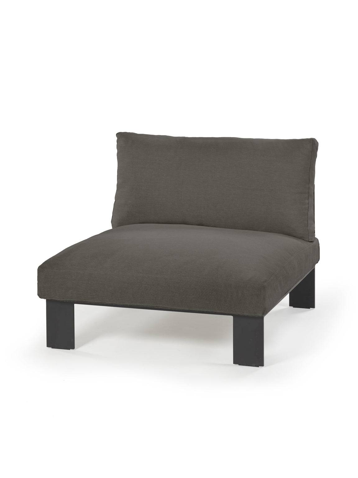 Fauteuil Mombaers - Charbon