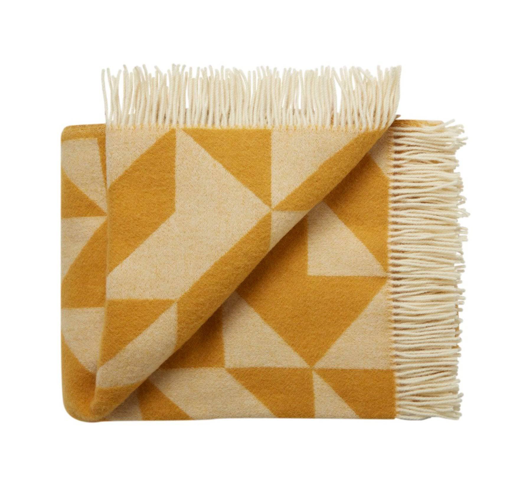 Twist a Twill Throw - Corn Yellow - THAT COOL LIVING