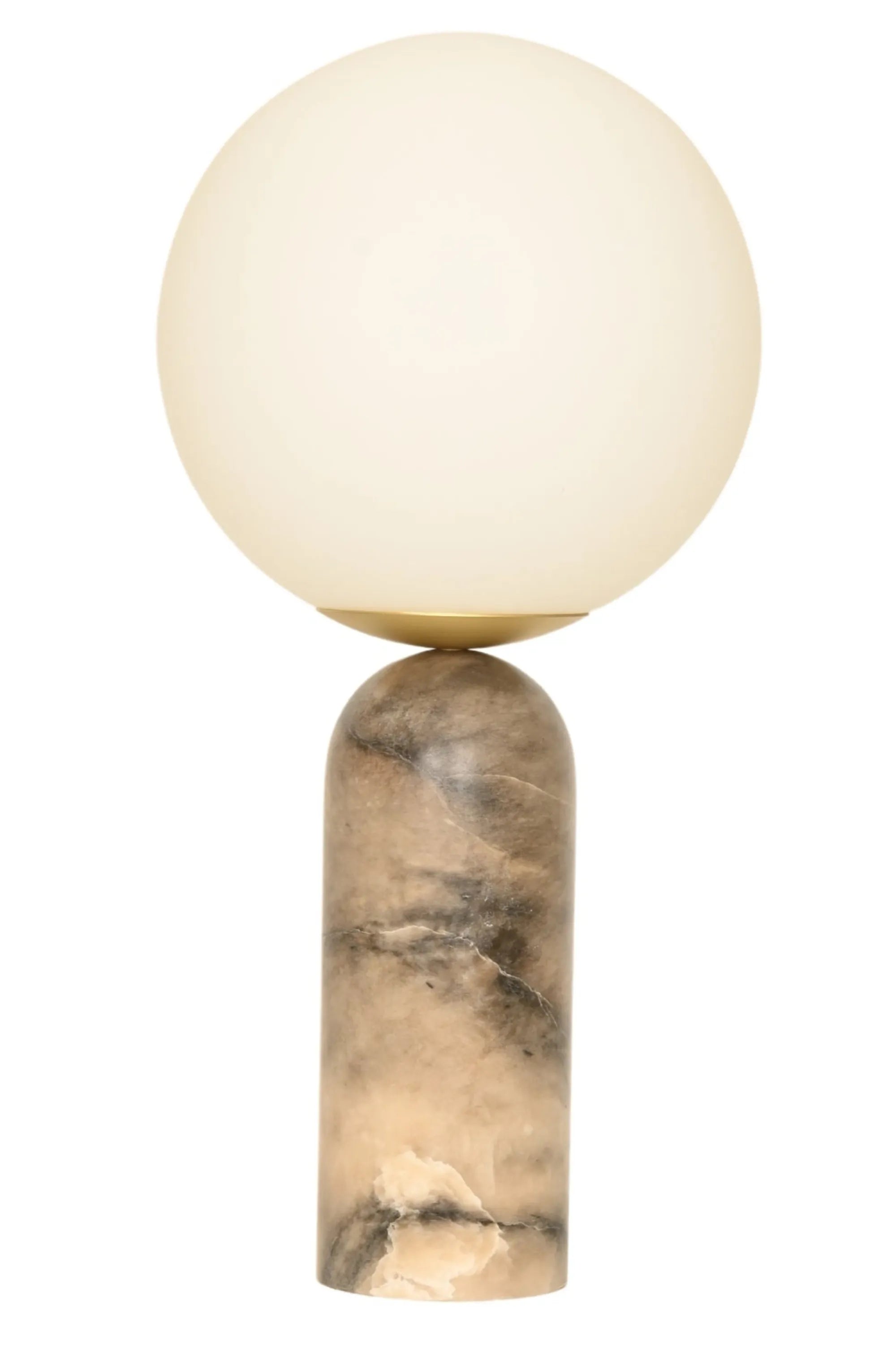 Atlas Lamp, Alabaster - Tobacco - THAT COOL LIVING