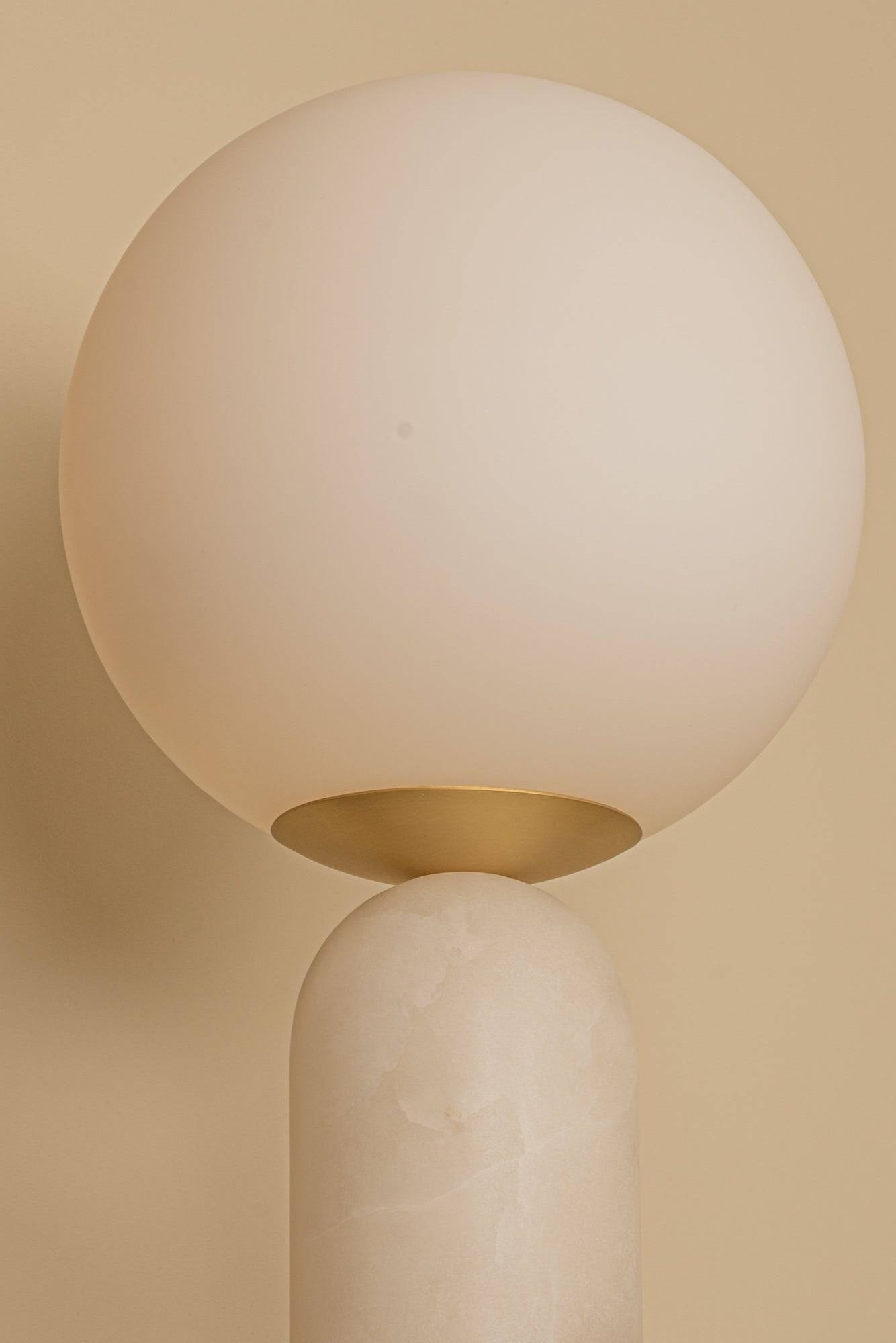 Atlas Lamp, Alabaster - White - THAT COOL LIVING