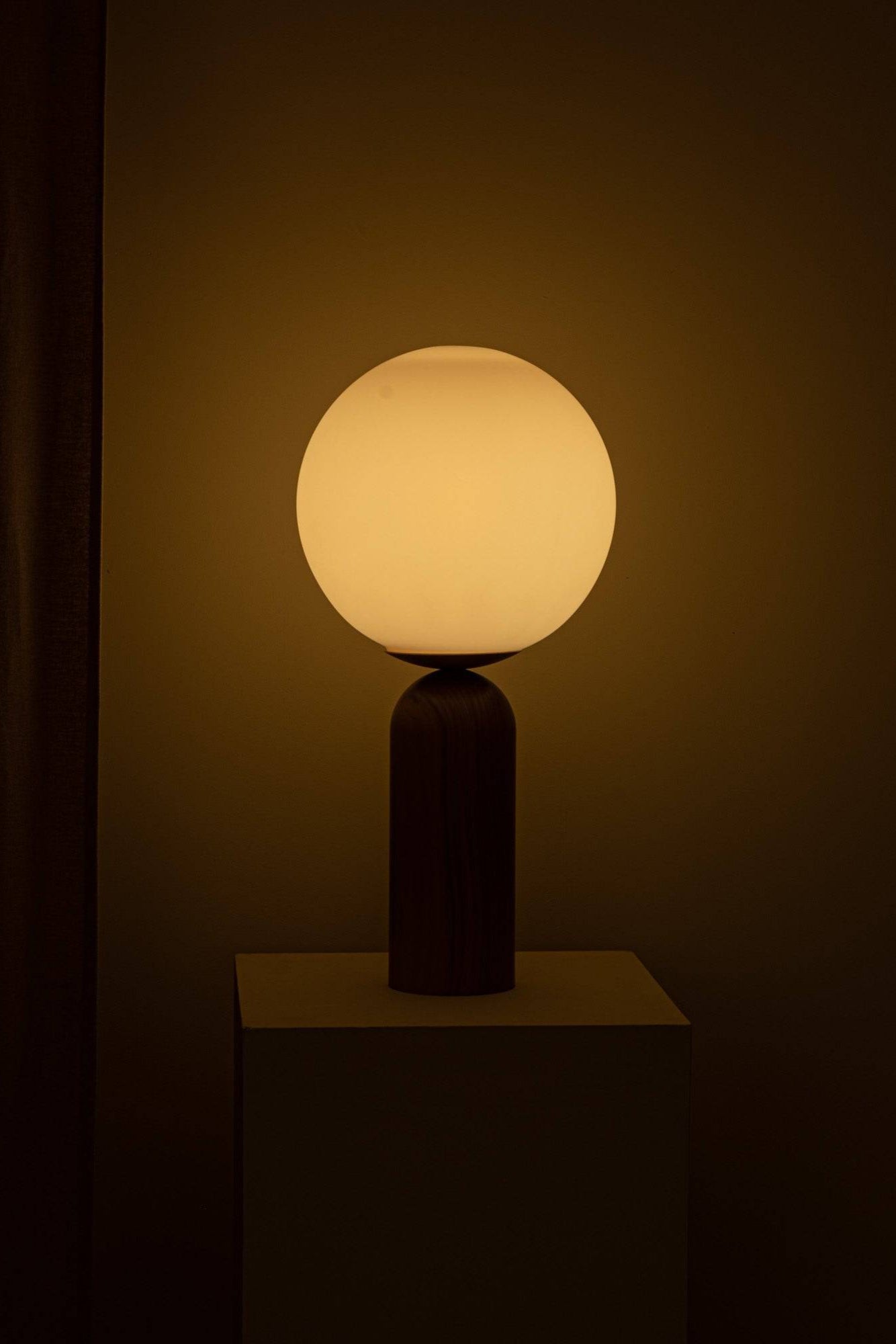 Atlas Lamp, Wood - Walnut - THAT COOL LIVING
