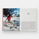 Skateboard deck featuring stylish and vibrant graphic design