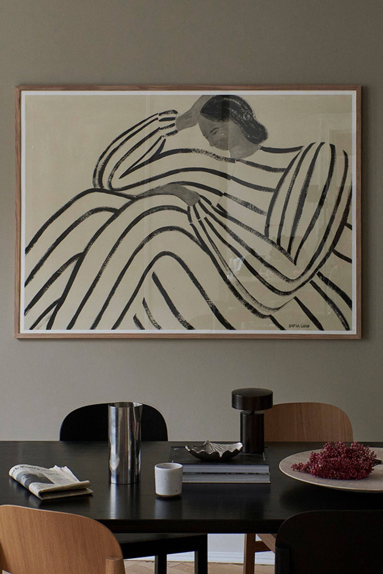 Waiting - Art Print by The Poster Club - THAT COOL LIVING