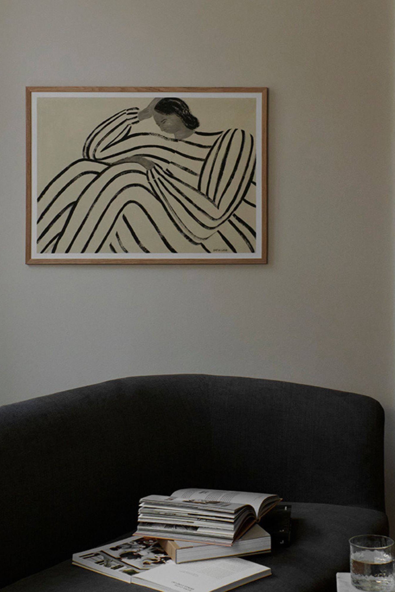 Waiting - Art Print by The Poster Club - THAT COOL LIVING