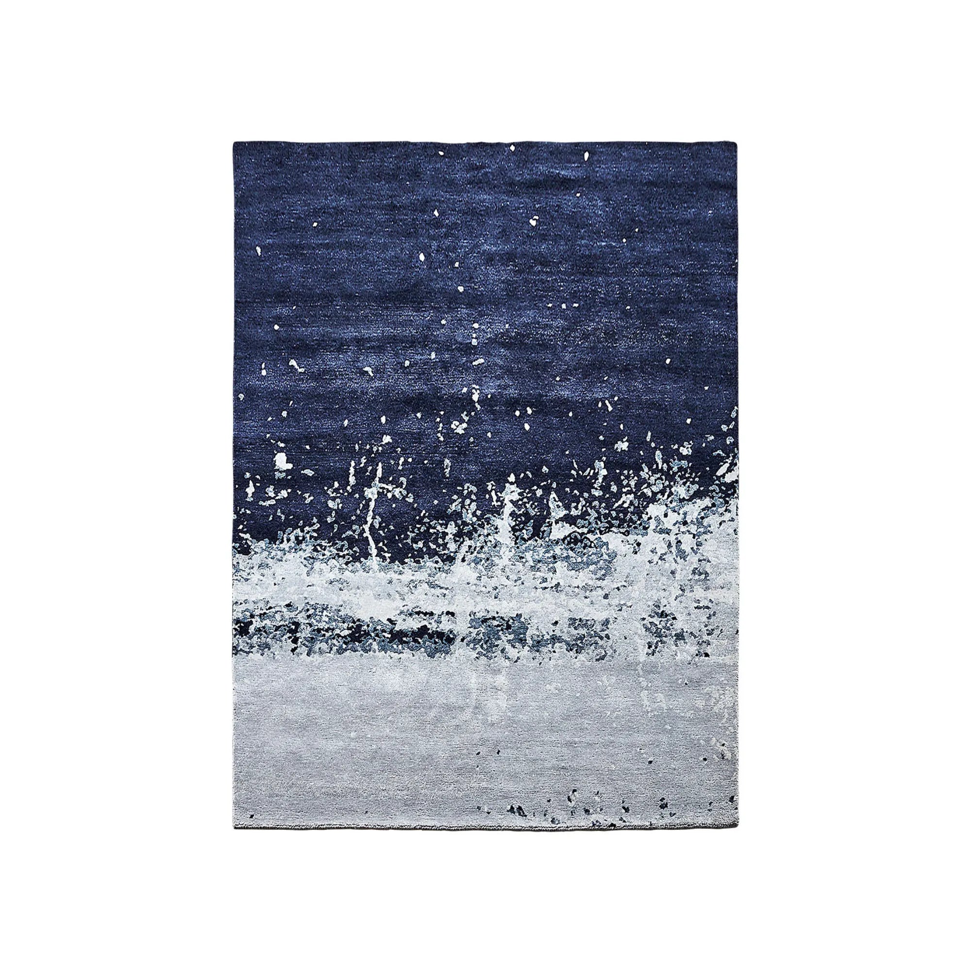 Alt text: Beautiful and luxurious Stardust Rug with sparkly silver and gold threads, adding elegance and glamour to any room decor
