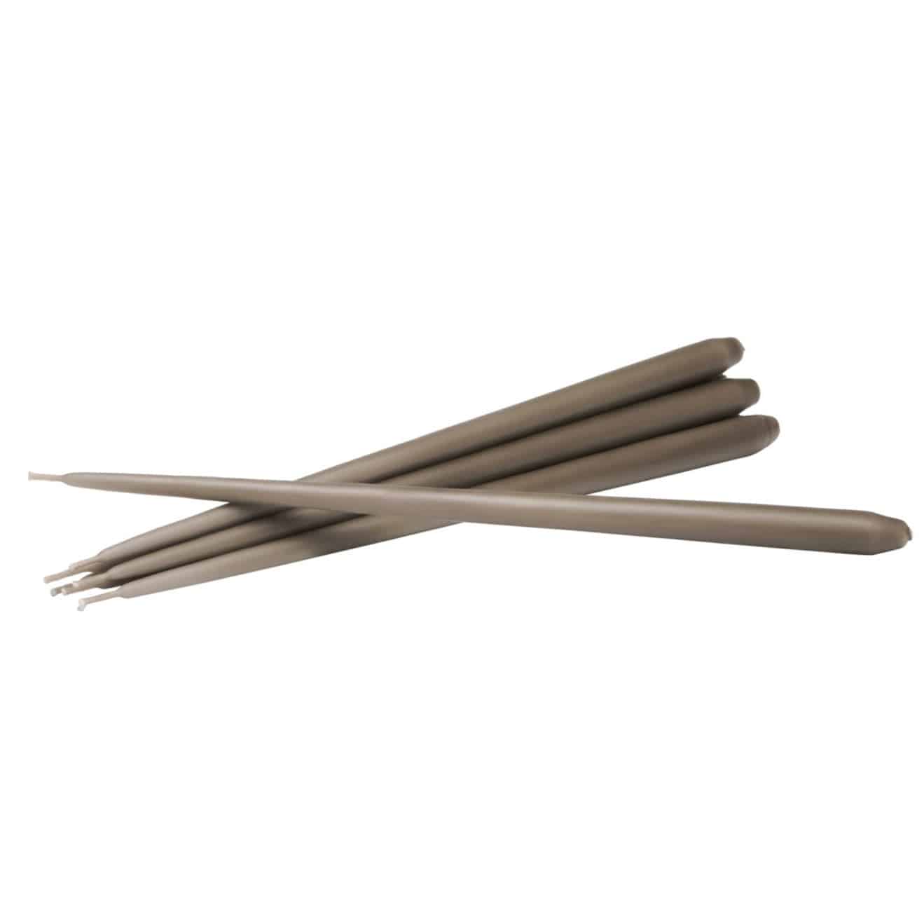 Taper Candles - Taupe