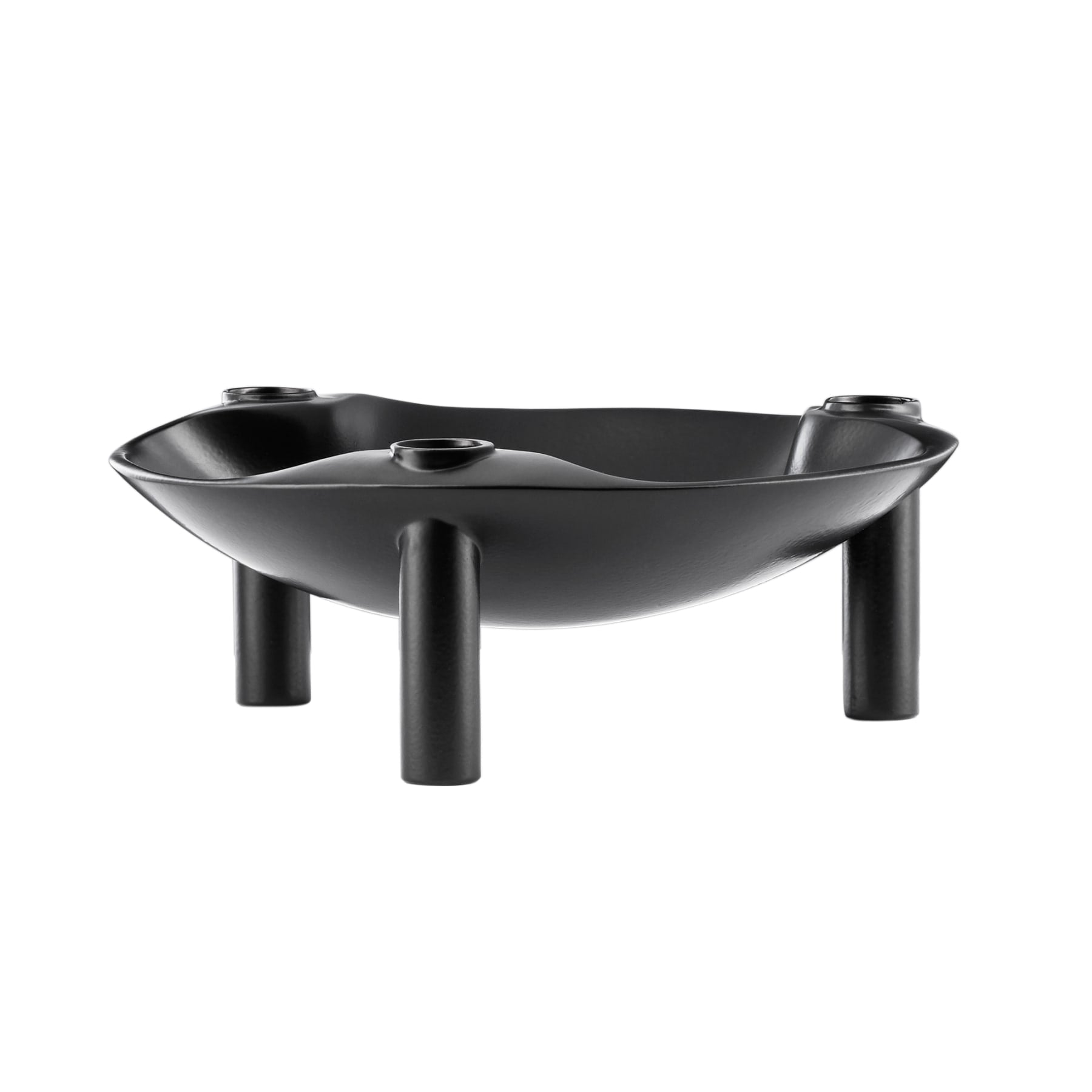 Candle Holder Bowl - Black - THAT COOL LIVING
