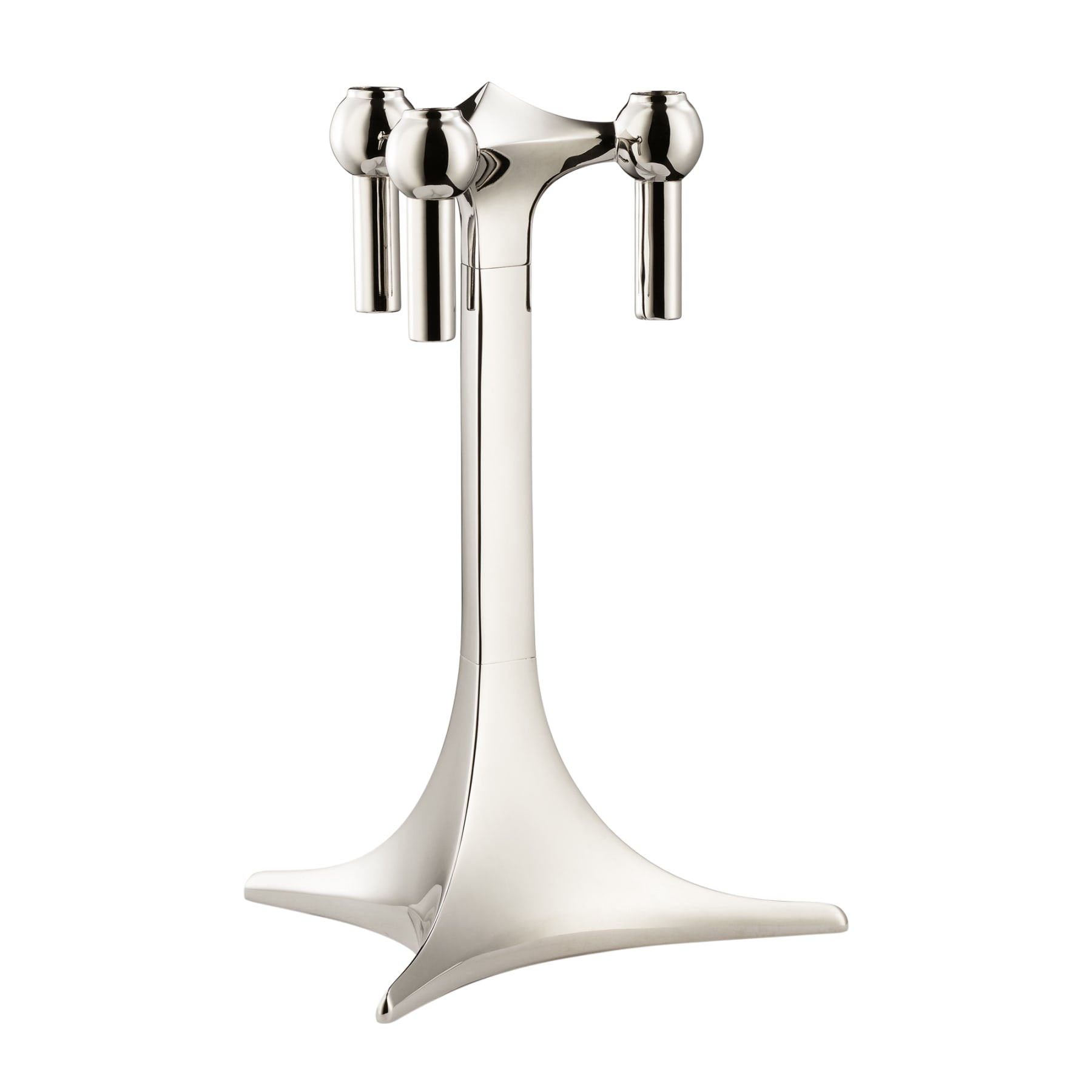 Candle Holder Stand - Chrome - THAT COOL LIVING