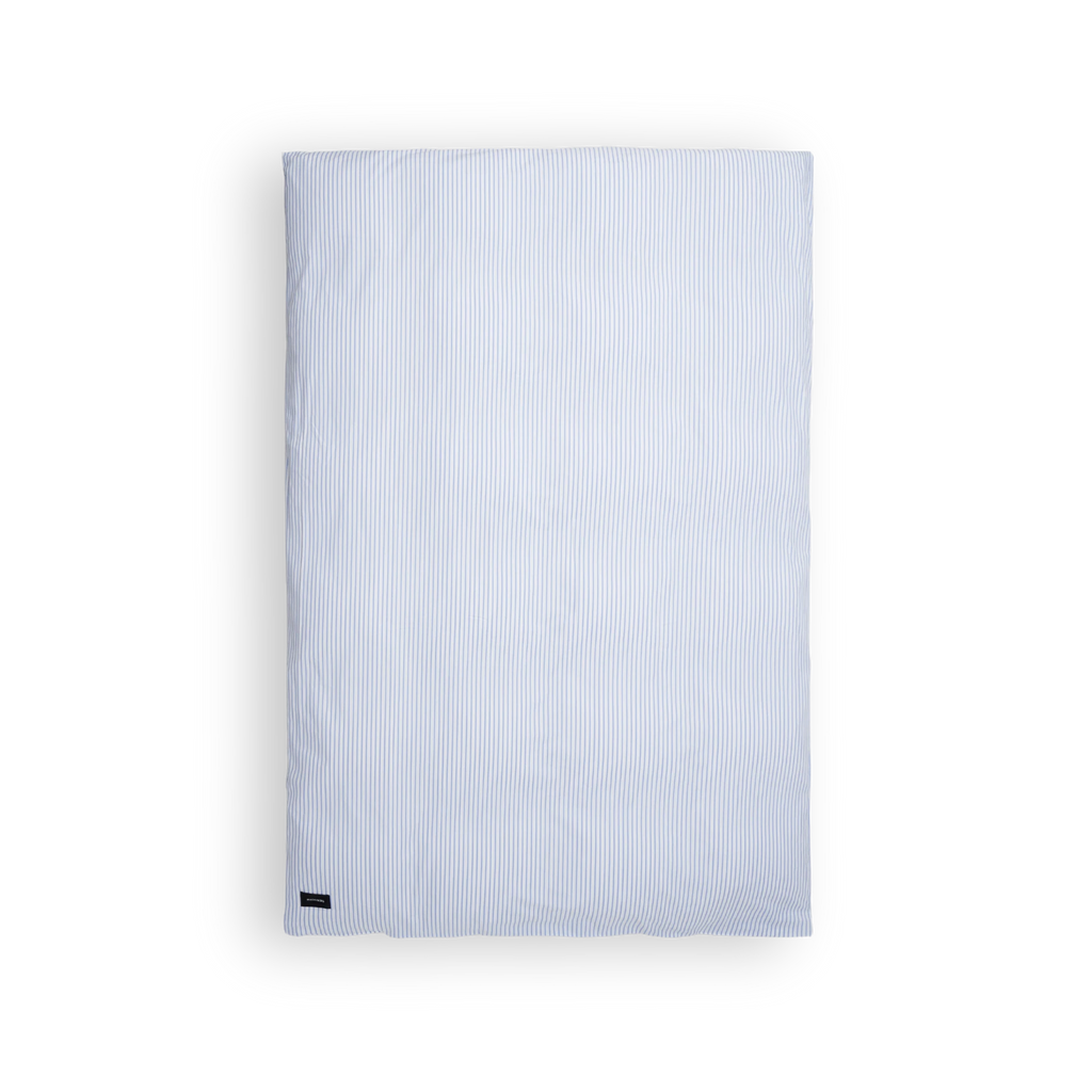 Wall Street Duvet Cover - Stripe White - THAT COOL LIVING