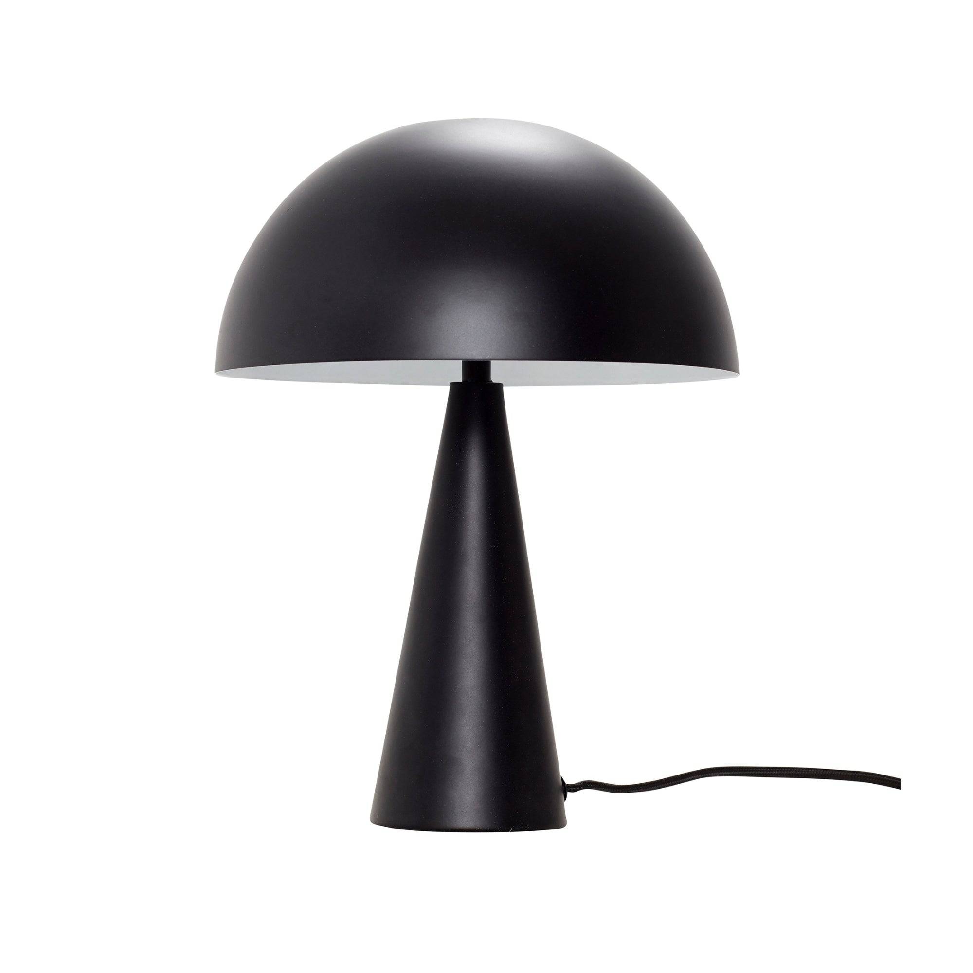 Mushroom Table Lamp | Black