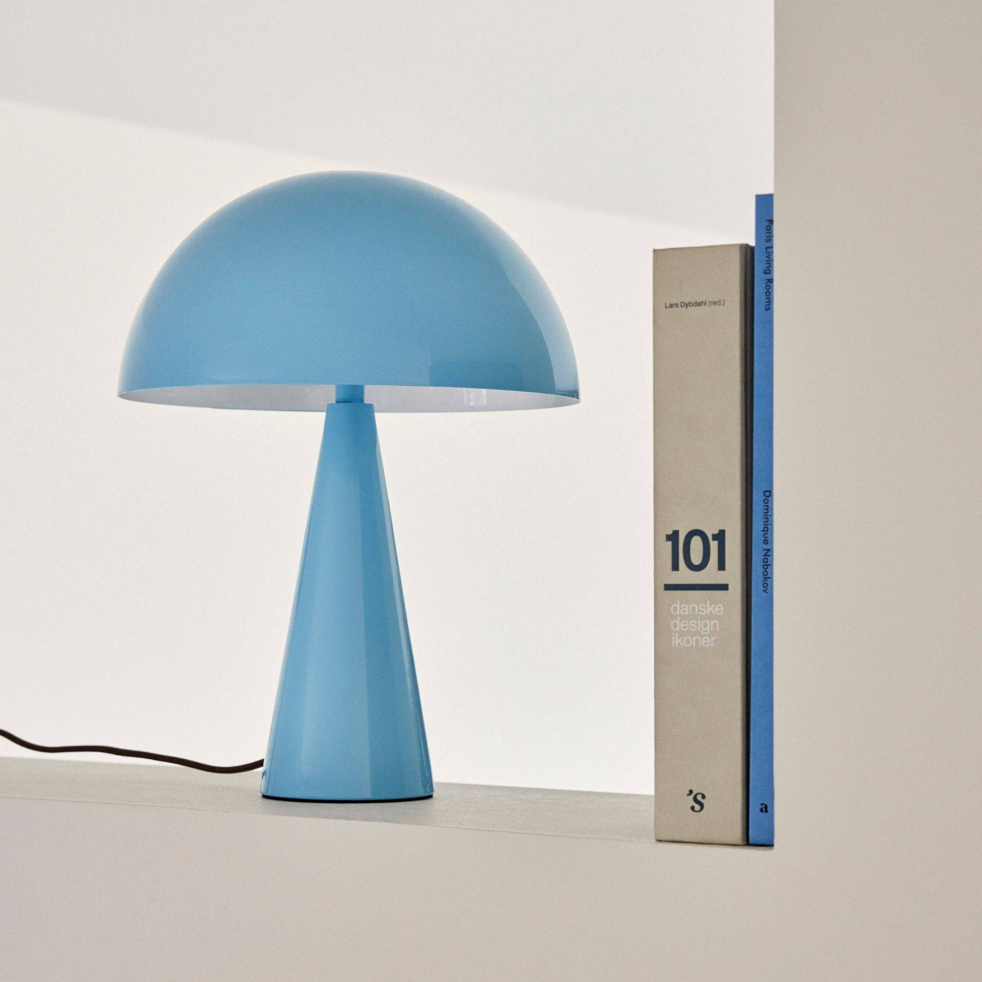Mushroom Table Lamp - Blue - THAT COOL LIVING