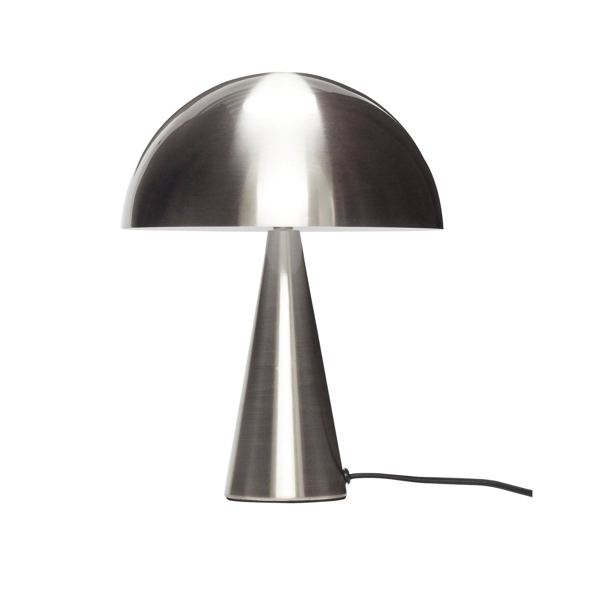 Mushroom Table Lamp | Nickel