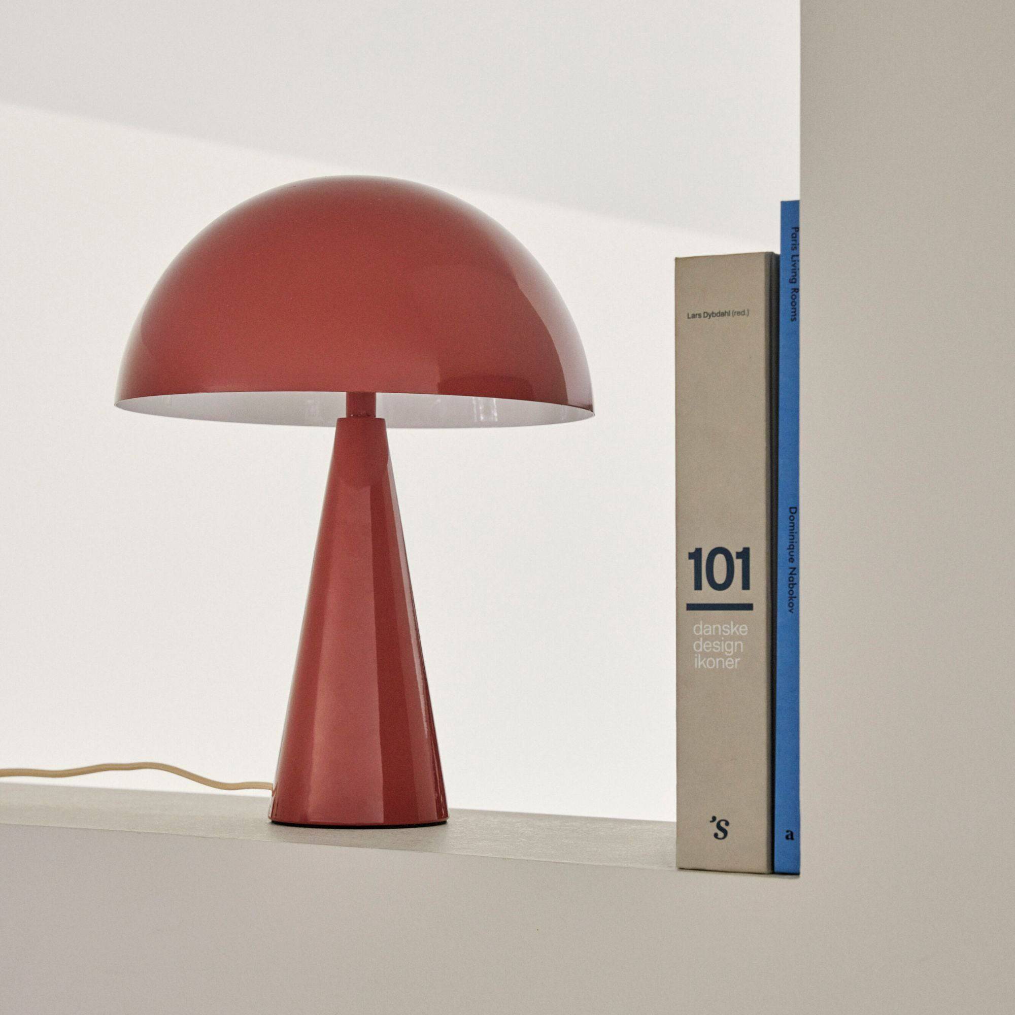 Mushroom Table Lamp | Rust