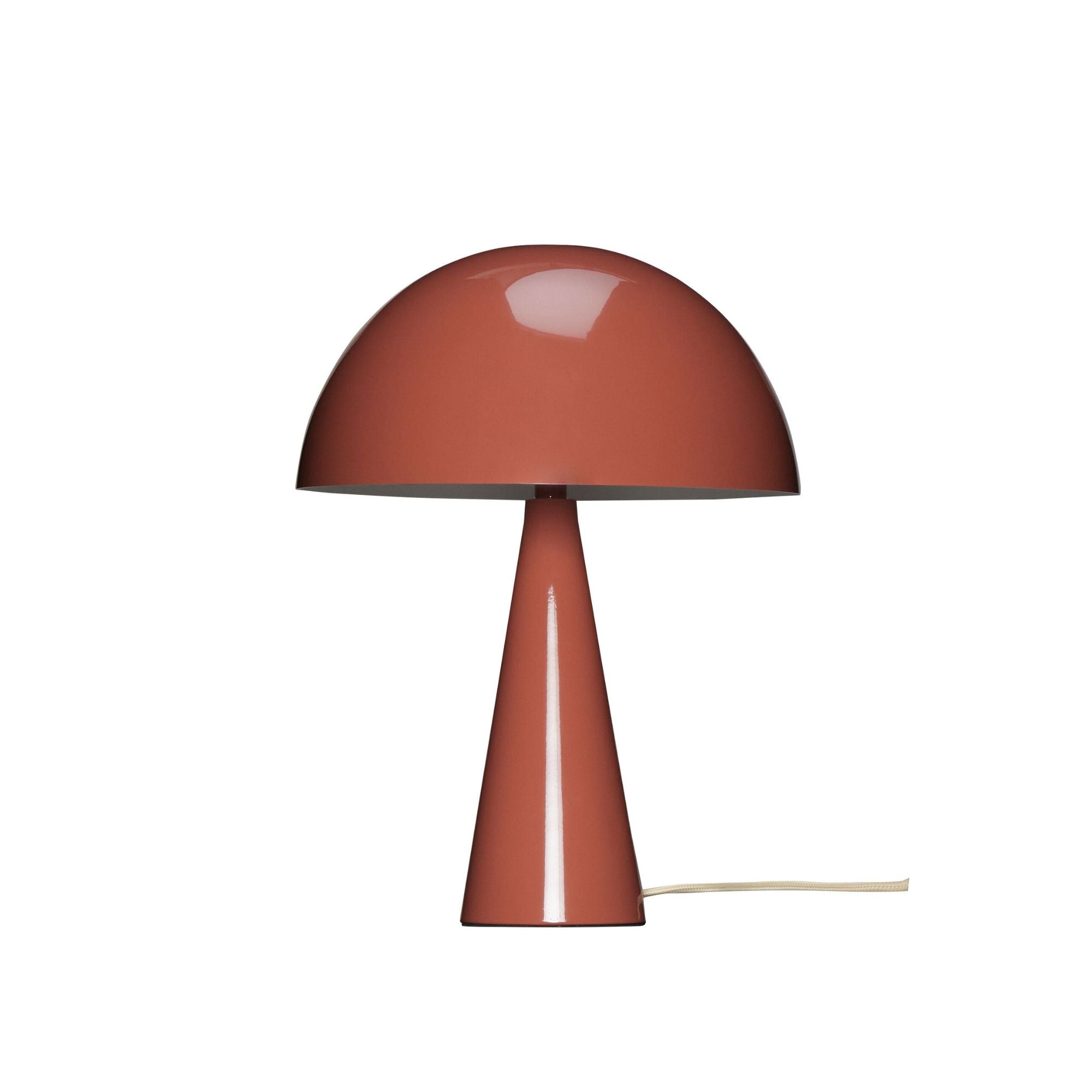 Mushroom Table Lamp | Rust