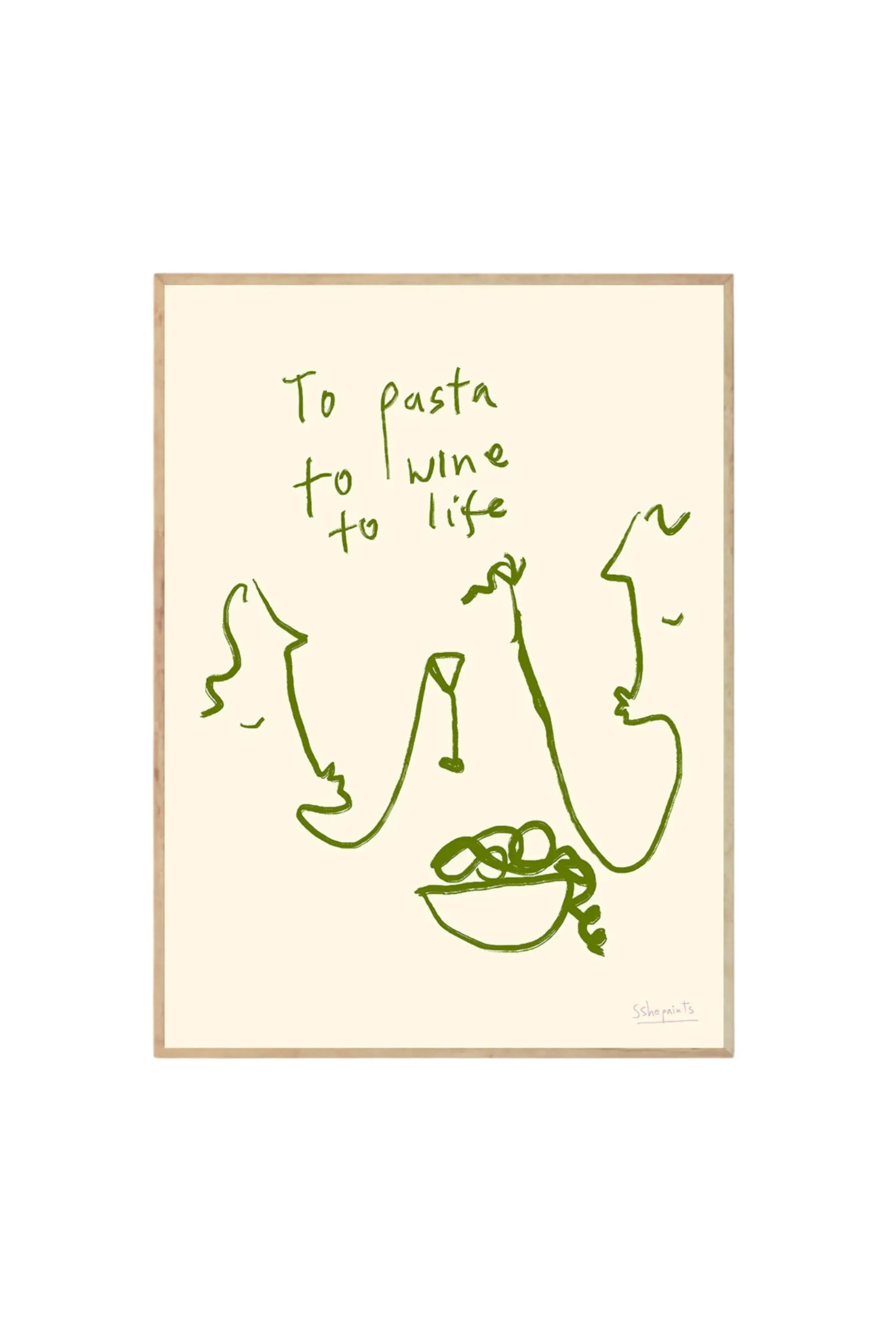 To Life - Art Print