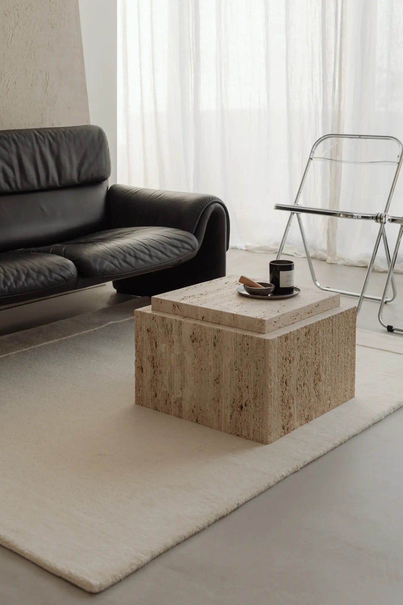 Contemporary Bari Coffee Table with clean lines and minimalist aesthetic