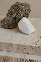 Bari Coffee Table with elegant walnut finish and metal accents