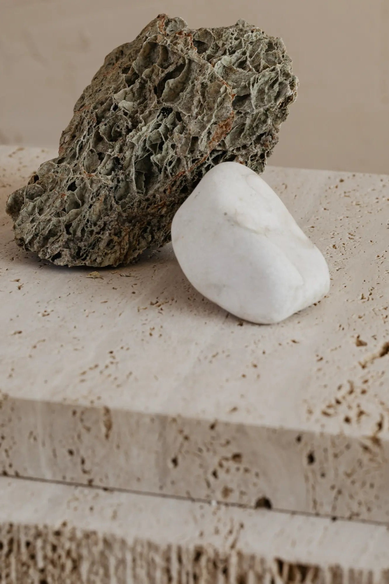 Bari Coffee Table with elegant walnut finish and metal accents