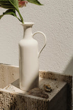 Lido Flower Stand with sturdy X-shaped base and adjustable shelf heights