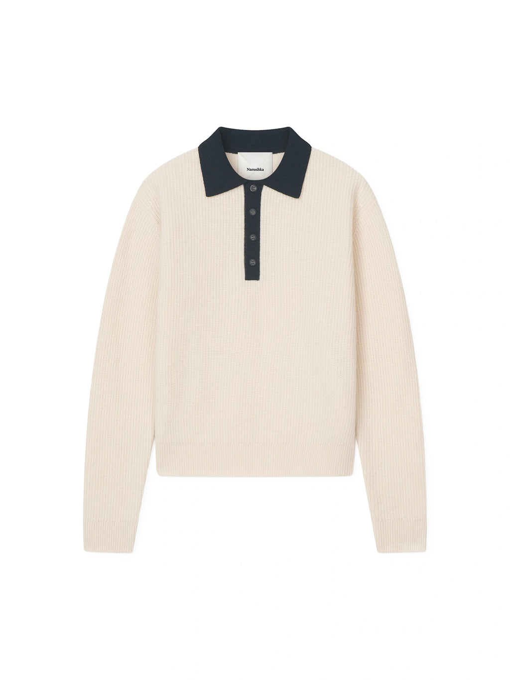 Gregor - Merino and Terry Polo Sweater