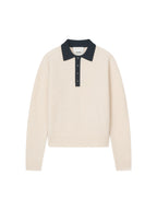 Gregor - Merino and Terry Polo Sweater