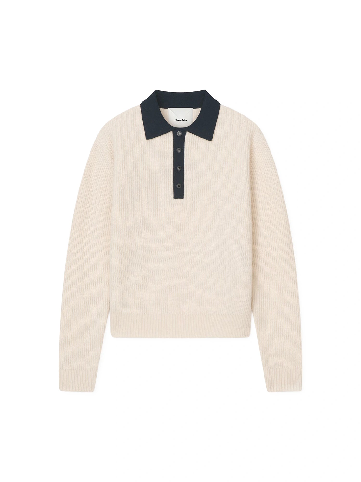 Gregor - Merino and Terry Polo Sweater